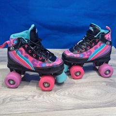 No Fear Kids Quad Roller Skates  UK1  EU33