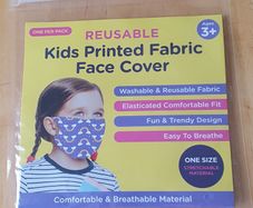 BNIP - A Reusable Childs Fabric Mask - #
