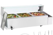 220v 3-Pan Commercial Food Warmer,3 x 8QT Electric Steam Table w/Glass Cover,1500W Countertop Stainless Steel Buffet Bain Marie
