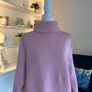 Girls Pink Knitted Roll Neck Jumper from Destination Image 5