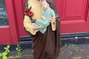 Large statue of st. Joseph free postage