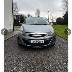 Vauxhall corsa 2012