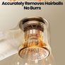 Fabric Shaver, Rechargeable Lint Remover Sweater Defuzzer, Intelligent Digital Display Lints Shaver Fuzzs Pills Bobbles Trimmer for Clothes and Furniture White Image 5
