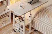 NEW Height Adjustable Overbed Table Over Bed Computer Desk