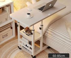 NEW Height Adjustable Overbed Table Over Bed Computer Desk