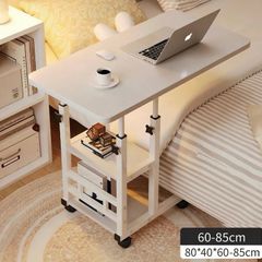 NEW Height Adjustable Overbed Table Over Bed Computer Desk
