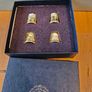 Thimbles Ceramic X 120. Fabolous Collection Of Approximately 120 Ceramic Thimbles In Beautiful Decorative Hanging Boxes . All In Good Condition.  See Photos For Same. Image 7