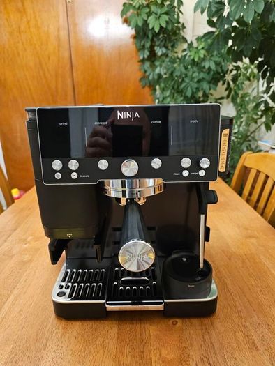 NINJA Luxe Cafe Premier Series ES601KBK Bean to Cup Coffee Machine Black