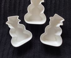 Newbridge Home - 3 Snowman Moulds/Dishes