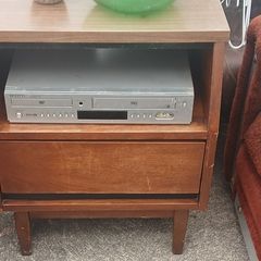 Retro 70s Record Player Stand