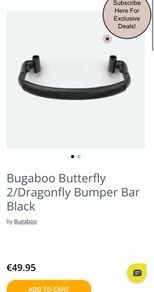 bugaboo bumper bar