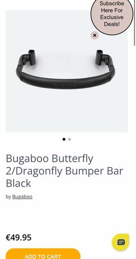 bugaboo bumper bar