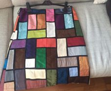 Silk skirt