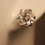 1 carat + 1 carat Moissanite Solitaire Stud Earrings Image 9
