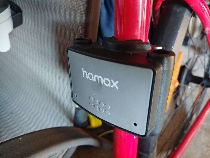 Hamax caress child bike seat