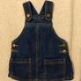 Next Blue Denim Pinafore Dress Image 5