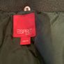 Boys dark green padded jacket with hood Image 3