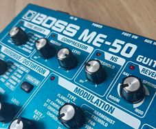 Boss ME-50 Multi Effects Pedal Board