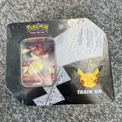 Celebrations Lance's Charizard V Big Tin Sealed Pokemon Cards