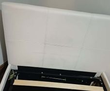 upholstered ottoman bed