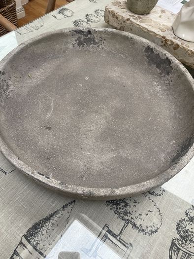 Flamant oversized stone bowl