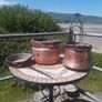 Vintagr Copper pots Image 7