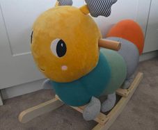 Wooden Baby Rocking Animal Caterpillar  Wooden Baby Rocking Animal Caterpillar