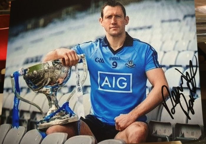 Dublin legend Dennis Bastic signed photo