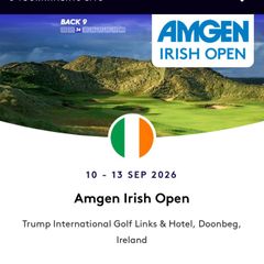 Amgen Irish Open 2 General Admission Sunday 13