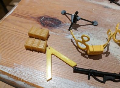 vintage Galoob The A-team 3.75 inch playset parts