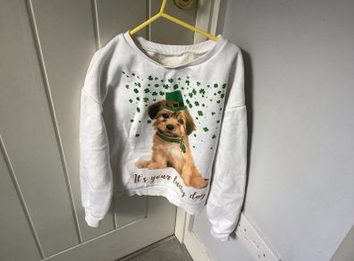 Cute fleece top age 10