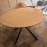 Modern Alex Round Dining Table for Sale Image 2