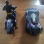 Batman ( bat mobil and bat bike, bat man figure, Joker and Harley Quinn Image 6