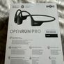 Shokz OpenRun Pro Bone Conduction Headphones Black and Boxed Image 2
