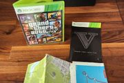 Grand Theft Auto V with map - Xbox360