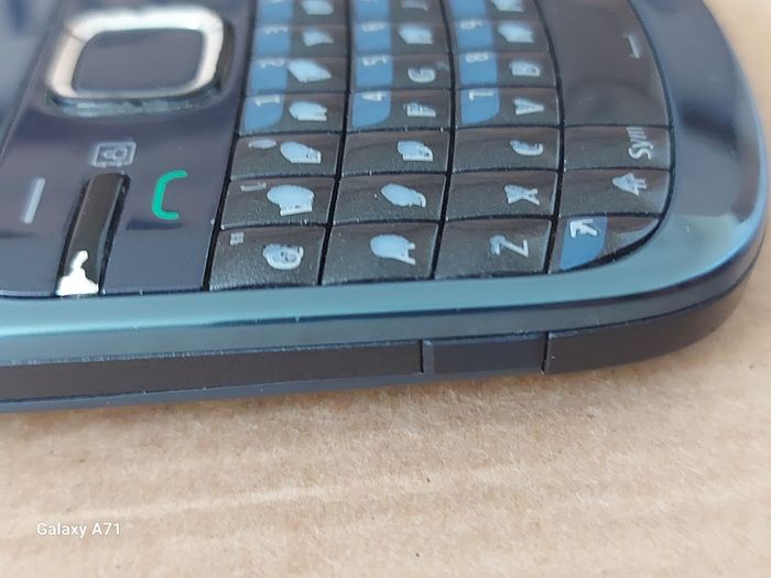 2 Nokia C3 mobile phones, light Blue, in excellent condition