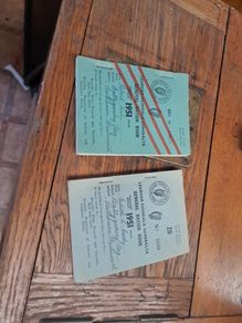 Vintage Ration Books