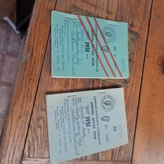 Vintage Ration Books