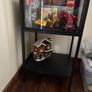 Vitrine Display Cabinet, Anthracite, 42x37x155 cm Image 2