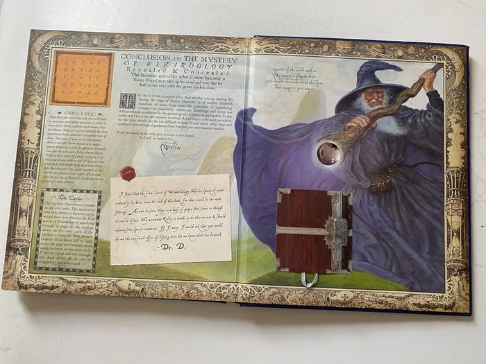 BOOK Wizardology the book of the secrets of Merlin hardcover 2005
