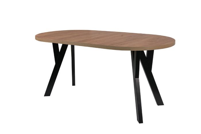 Modern Oak Extendable Dining Table 100cm to 180cm Veener or Laminated