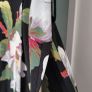 WAREHOUSE black floral crop jumpsuit with pockets Sz 12 UK Image 4