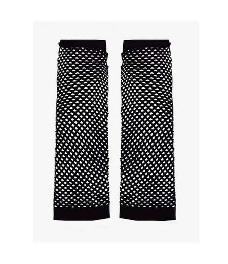 Funky Black Fishnet Gloves + other designs available
