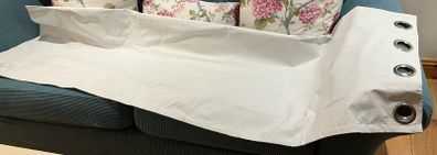 Curtain Lining - Blackout Lining for Eyelet Curtains Two Pairs