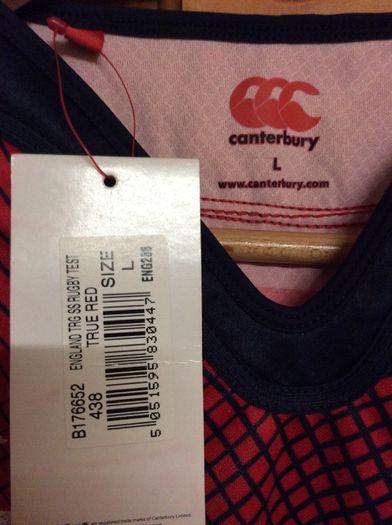 England Rugby. Brand New With Tags.Official Canterbury England Sevens Away Alternate Jersey. Collect In Dublin Or Receive Via Post.
