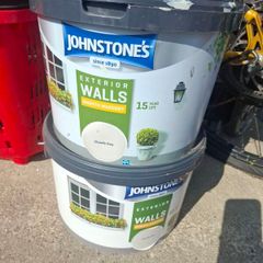Johnstones Masonary Paint (shade Cloudy Day)