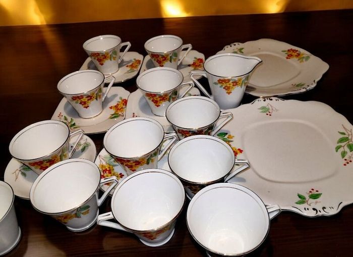 1930 Bell's China set Art Noveau