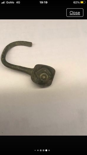 bronze robe pins