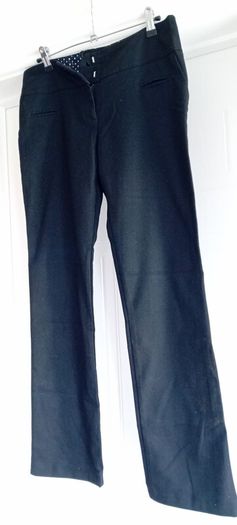 Black Trousers Size8