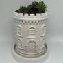 Handmade Concrete Castle Planter or decorative Image 7